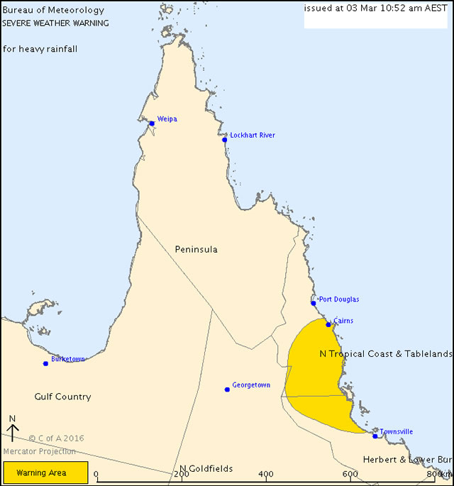 Bom Cairns Weather Cairns Weather Cyclone Expected To