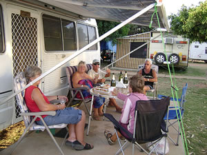 Grey Nomads holidaying in Port Douglas