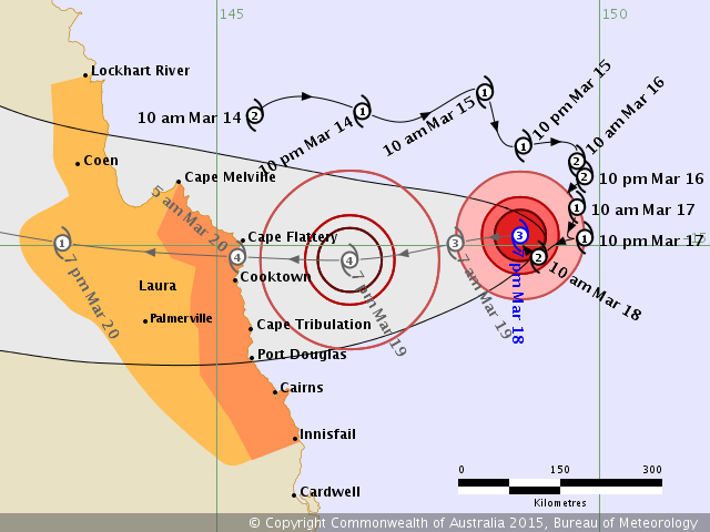 Tropical Cyclone Nathan Cairns Port Douglas North Queensland