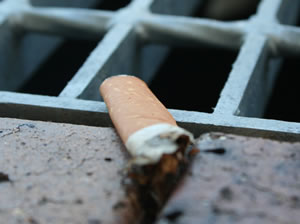 Cigarette butt