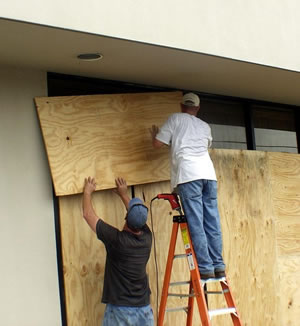 Boarding windows