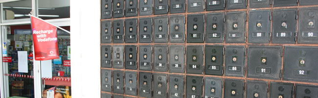 Post office boxes