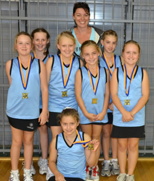 U/10 and U/12 netball in Port Douglas