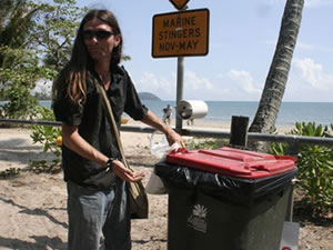 Beach clean up