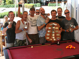 A-Grade Grand Final winners, The Port Douglas Yacht Club team.