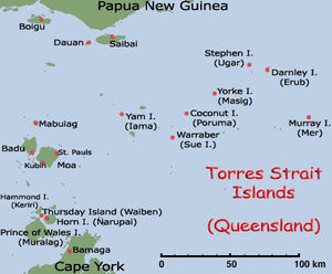 Badu Island, in the Torres Strait Islands. (PIC Torres Straits Tourist Information)