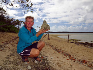 Wayne Fox with a pumice | The Newsport