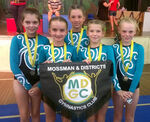 Level 3 Gymnasts: Kahli Frizelle, Della Miller,Jorja Harvey, Tali Hoye, Olivia Dollard.