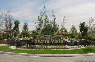 The Sierra Vista roundabout, California, USA.