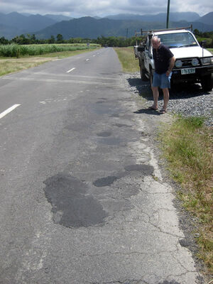 Bruce Clarke identified a number of Shire roads in need of repair.