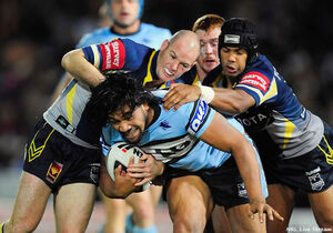 The North Queensland Cowboys were denied a win against the Cronulla Sharks at the weekend.