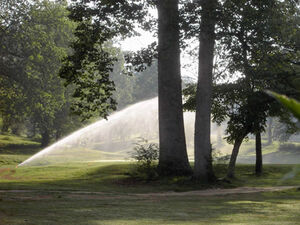 Recycled water irrigation