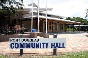 The site of the Port Douglas polling station, on Mowbray Street. PIC Emma Groves