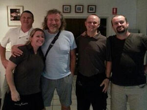 Robert Plant, Led Zeppelin legend,  pops into Port Douglas