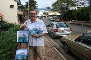 Roy Weavers, Editor of the Port Douglas, Jewel of the Pacific Rim Magazine, with the third issue out today !