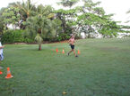 Male winner of the 5k race Levi Craigmile from Canada with a time of 21.16