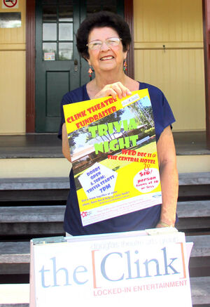 DTAG President Freida Wilson outside The Clink Theatre. PIC ROSIE WANG