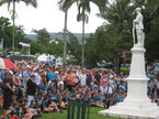 The local residents of Port Douglas on Anzac Day
