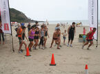 Cairns Roadrunners' events finished on Four Mile Beach in Port Douglas.