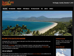 Solar Eclipse marathon in Port Douglas 2012