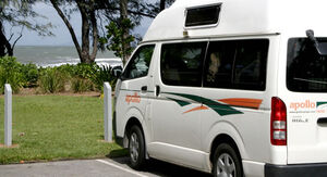 Campervans like this are a familiar sight around Port Douglas.