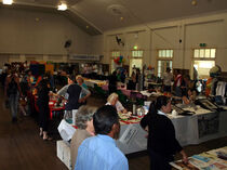 Stallholders at the Health and Wellbeing Expo.