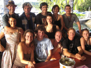 Miss Carnivale 2010 contestant Samantha Robertson receives great community support at the Port Douglas Yacht Club