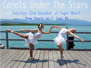 Carols under the stars 2012 at Sugar Wharf Port Douglas