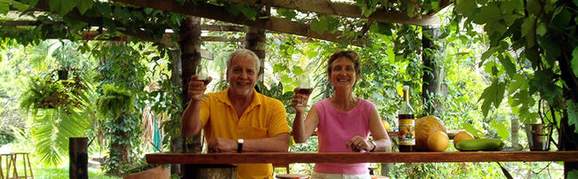 Tony and Trudie, of Shannonvale Winery.